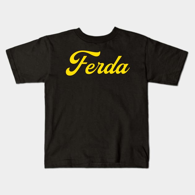 FERDA Kids T-Shirt by HOCKEYBUBBLE